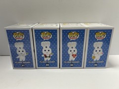 Funko Pop! Ad Icons LE Pillsbury Doughboy 37 & ECCC 41, 93, & 94 Lot Of 4.
