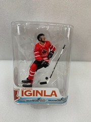 McFarlane Team Canada Jarome Iginla (Red) MISSING CARD – No Backing