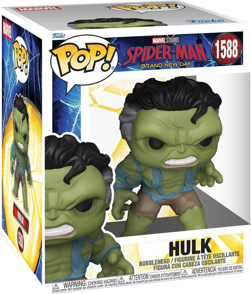 Funko Pop! Super Marvel: Spider-Man Brand New Day Super Hulk Vinyl Figure New