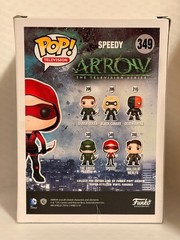 Funko Pop! Arrow Speedy #349 Signed By Willa Holland