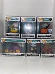 Funko Pop! The Nightmare Before Christmas Trains – Set Of 6 With Protectors 🤡🔥
