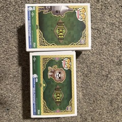 WICKED FOR GOOD Funko Pop Set 2 LE Pops COWARDLY LION FLOCKED & TIN MAN METALIC