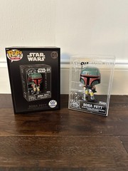 Funko Pop Star Wars Boba Fett Diecast 01 Funko Shop Exclusive Figure *DAMAGED*