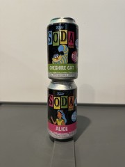 Funko Alice in Wonderland Black Light Soda Set Of 2 Exclusive Sealed Brand New