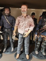 Old Man Rick Grimes Custom rooted Threezero 1/6 Scale Figure. 1:1