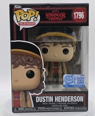 Funko Special Edition Pop Stranger Things S5 Dustin Henderson 1796 w/Protector