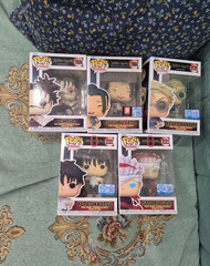 Funko Pop! Jujutsu Kaisen figures set of 5 (#1886, #1960, #2129, #2322, #2323)