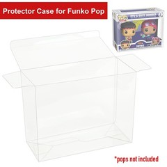 Pop Protector Case For Funko 4″ 2-Pack Vinyl Figures Clear Plastic Display Box