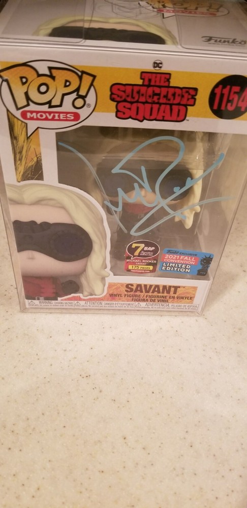 Funko Pop! Movies: Suicide Squad – Savant, Fall Convention Exclusive 2021 Signed