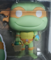 LOT OF 2 LEONARDO & MICHELANGELO EASTER Teenage Mutant Ninja Turtles Funko POP!
