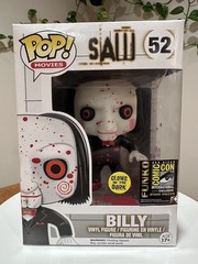 Funko Pop Vinyl – Saw GITD Billy #52 – 2014 SDCC 2500pc Glow in the Dark