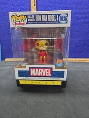 Funko Pop! Deluxe: Hall of Armor: IRON MAN MODEL 4 #1036 PX Previews Exclusive