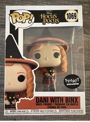 Funko Pop! Disney Hocus Pocus Dani with Binx Spirit Halloween #1069 Vinyl Figure