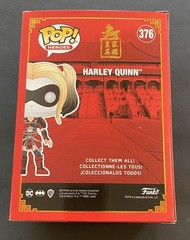 Funko Pop! DC Universe Red Box Imperial Palace Harley Quinn #376 NIB