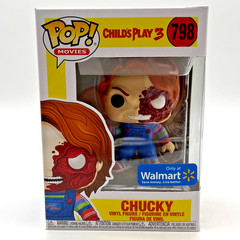 Funko POP! Movies Child’s Play 3 CHUCKY #798 Walmart Exclusive w/Box Protector