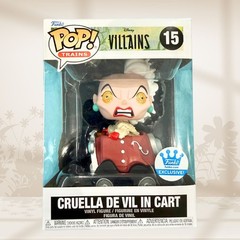 Funko Pop Disney Villains Trains Cruella De Vil in Cart NIB