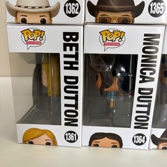 Funko Pop Rip Wheeler 1365 Beth Dutton 1361 Yellowstone John Dutton 1362 Kayce