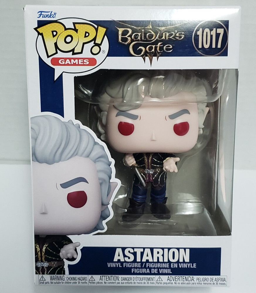 ASTARION – Baldur’s Gate 3 – Funko POP! Games #1017 Collectible Figure BOX WEAR
