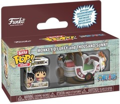 Funko Bitty POP!: Ride: One Piece – Monkey D. Luffy and Thousand Sunny [New Toy]