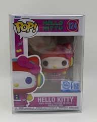 *IN HAND* FUNKO POP! SANRIO 124 HELLO KITTY ARCARD OUTFIT Target + Protector