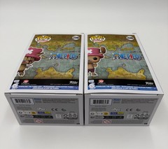 FUNKO POP! ONE PIECE TONY TONY CHOPPER #2340 COMMON & CHASE COMBO w/PROTECTORS