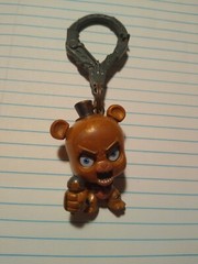 Funko Scott Cawthon Friday Night at Freddy’s FNAF keychain FREDBEAR (Broken)