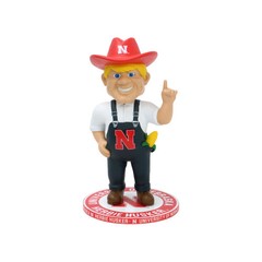 Herbie Husker Nebraska Cornhuskers 5 Inch Repeat Name On Base Bobblehead NCAA