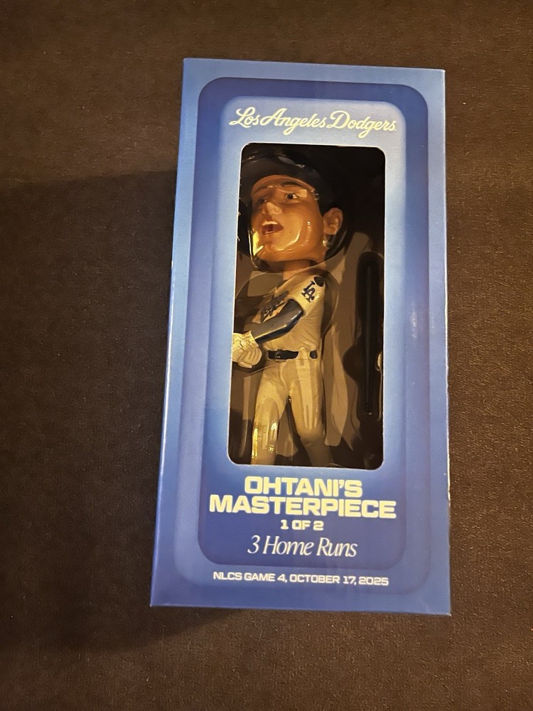 Shohei Ohtani Masterpiece Bobblehead Dodgers Limited Edition 2025 4/10/26
