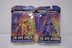 Funko FNAF Tie Dye Chica & Bonnie 5” Action Figures NIB Lot