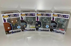 Funko Pop Marvel What if? The Watcher #928 & Zombie Avengers Lot of 4 Ships WW