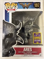 SOLD OUT VAULTED 2017 SDCC ARES WONDER WOMAN FUNKO POP SUMMER CONVENTION EXCL