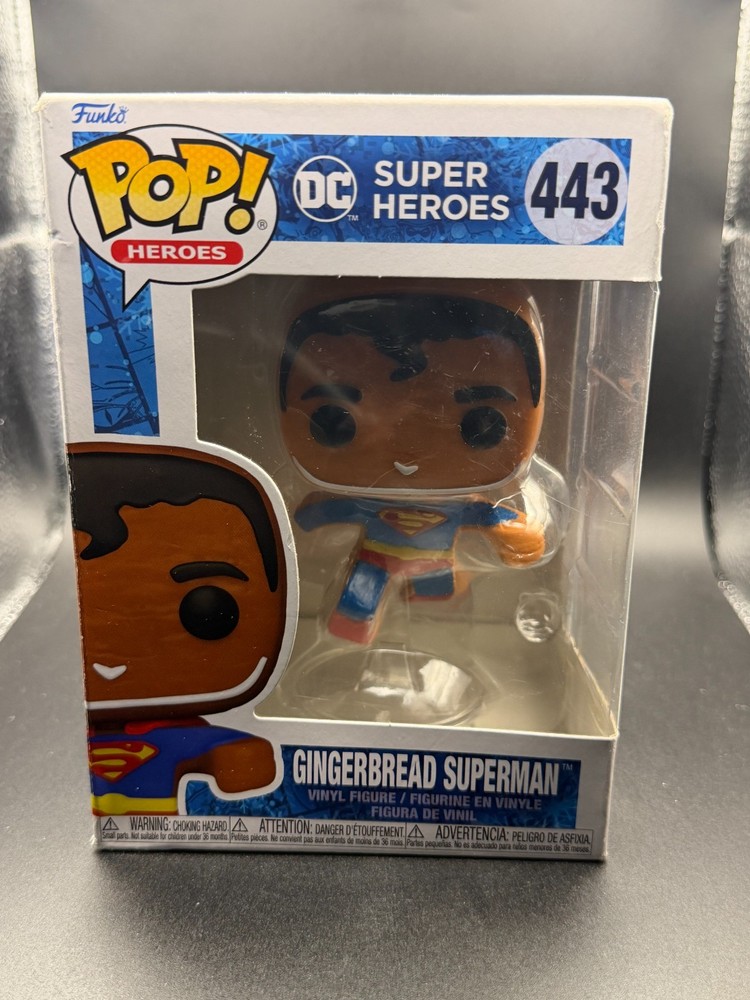 Funko Pop! Vinyl: DC Comics – Gingerbread Superman #443