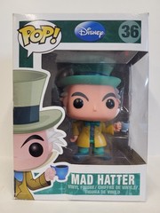 Funko Pop Disney Alice in Wonderland Mad Hatter #36 Vinyl Bobble Head Figure NEW