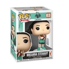 Funko POP! WNBA New York Liberty Breanna Stewart Figure #03 + Protector