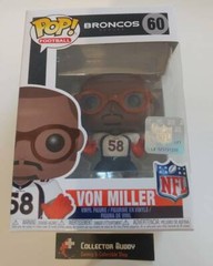 Funko Pop! Football 60 Von Miller Denver Broncos NFL Pop Vinyl Figure