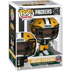 Funko POP! Micah Parsons Green Bay Packers NFL Figure 353 + Protector