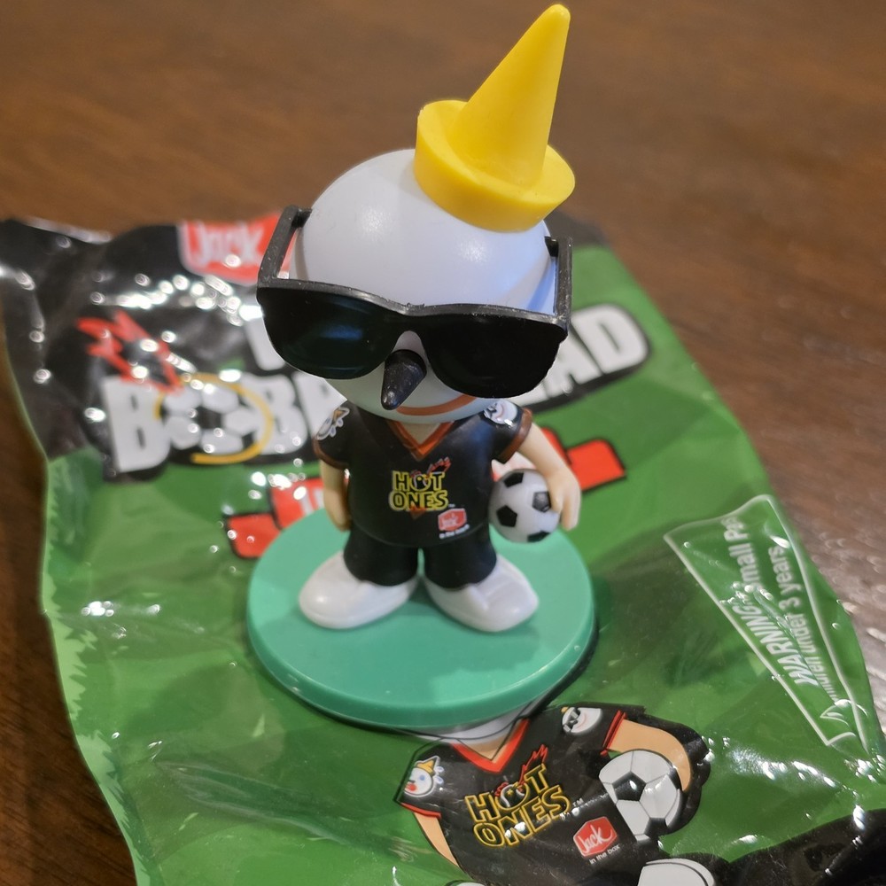 Jack in the Box Hot Ones Limited Edition Jersey Bobblehead Collectible Promo