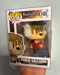 Kellen Goff Signed Porco Galliard #1402 Funko Pop JSA Witnessed Auto WB158381