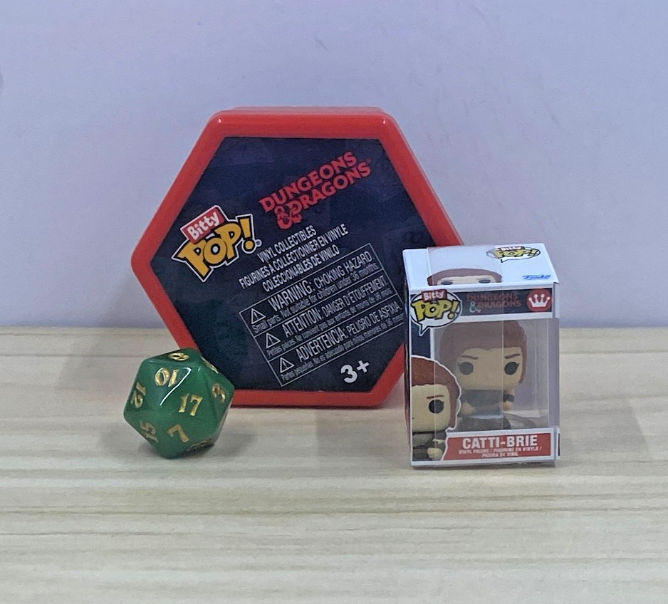 Funko Bitty Pop! Dungeons & Dragons – Catti-Brie with Green D20