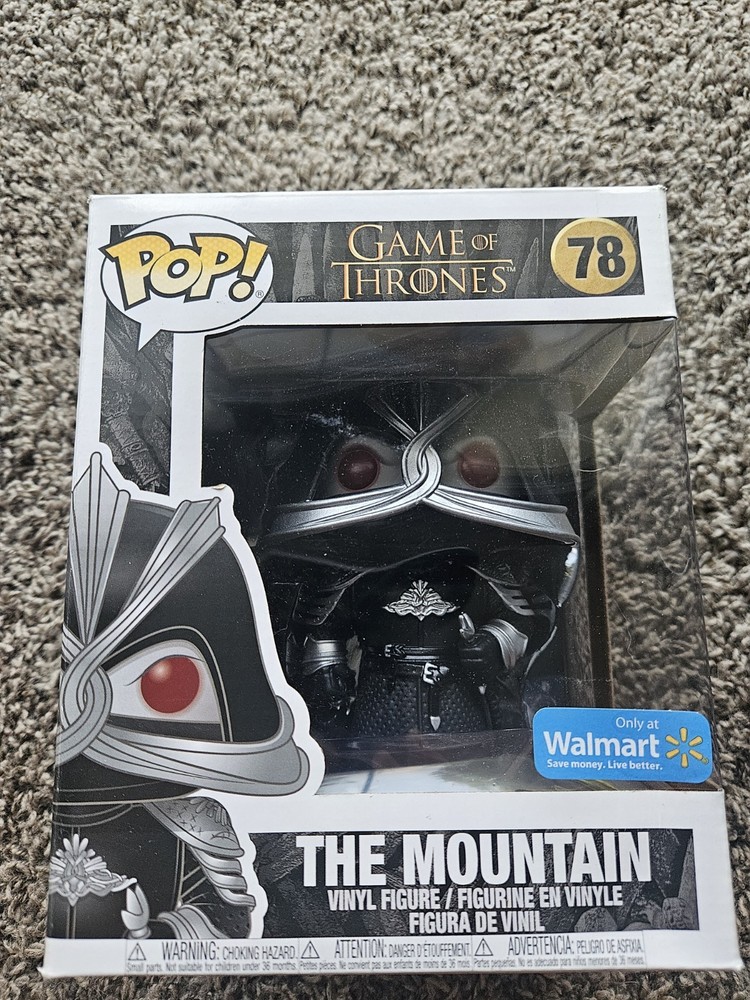 Funko Pop! Vinyl Super 6″: Game of Thrones – The Mountain (6 inch) – Walmart…