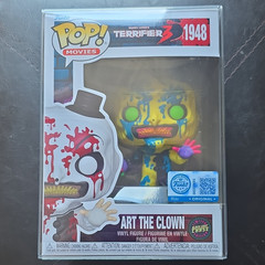 Funko Pop! Movies Terrifier 3 Art the Clown #1948 Black Light Chase