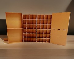 Funko Pop storage case with LID by Mk Kubbies! 4-Pack.