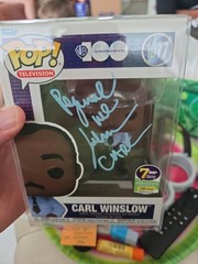 Funko Pop! Family Matters Carl Winslow Reginald Vel Johnson 7bap Jsa 100 Pcs