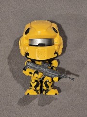 Funko Pop! Halo 4: Spartan Warrior #05 2013 SDCC Exclusive (Yellow) No Box