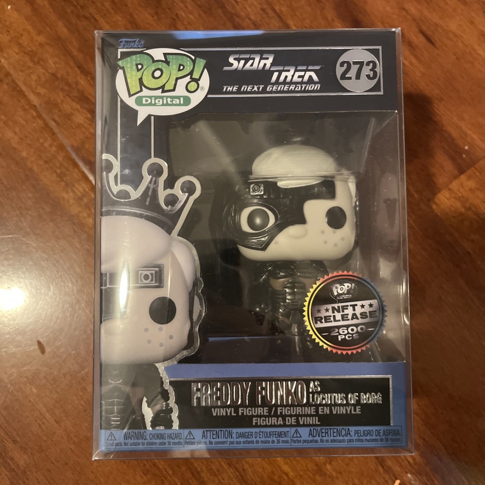 Funko Pop! Digital ~ Star Trek Next Generation FREDDY as LOCUTUS of BORG #273