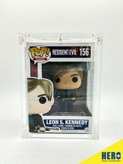 FUNKO RESIDENT EVIL LEON S. KENNEDY #156 W/ BARCODE STICKER VAULTED RARE – GRAIL