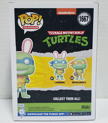 LOT OF 2 LEONARDO & MICHELANGELO EASTER Teenage Mutant Ninja Turtles Funko POP!