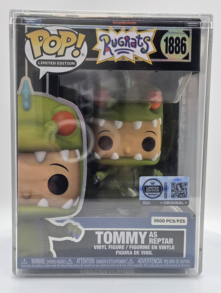 Funko Pop Tommy As Reptar 1886 LE 3500 Rugrats Nickelodeon w/Protector SEALED