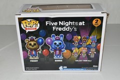 Funko pop! Balloon Freddy & Balloon Bonnie Five Nights at Freddy’s – New (FNT52)