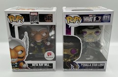 T’CHALLA STAR LORD WHAT IF… & BETA RAY BILL 80 YEARS OF MARVEL FUNKO POP NEW